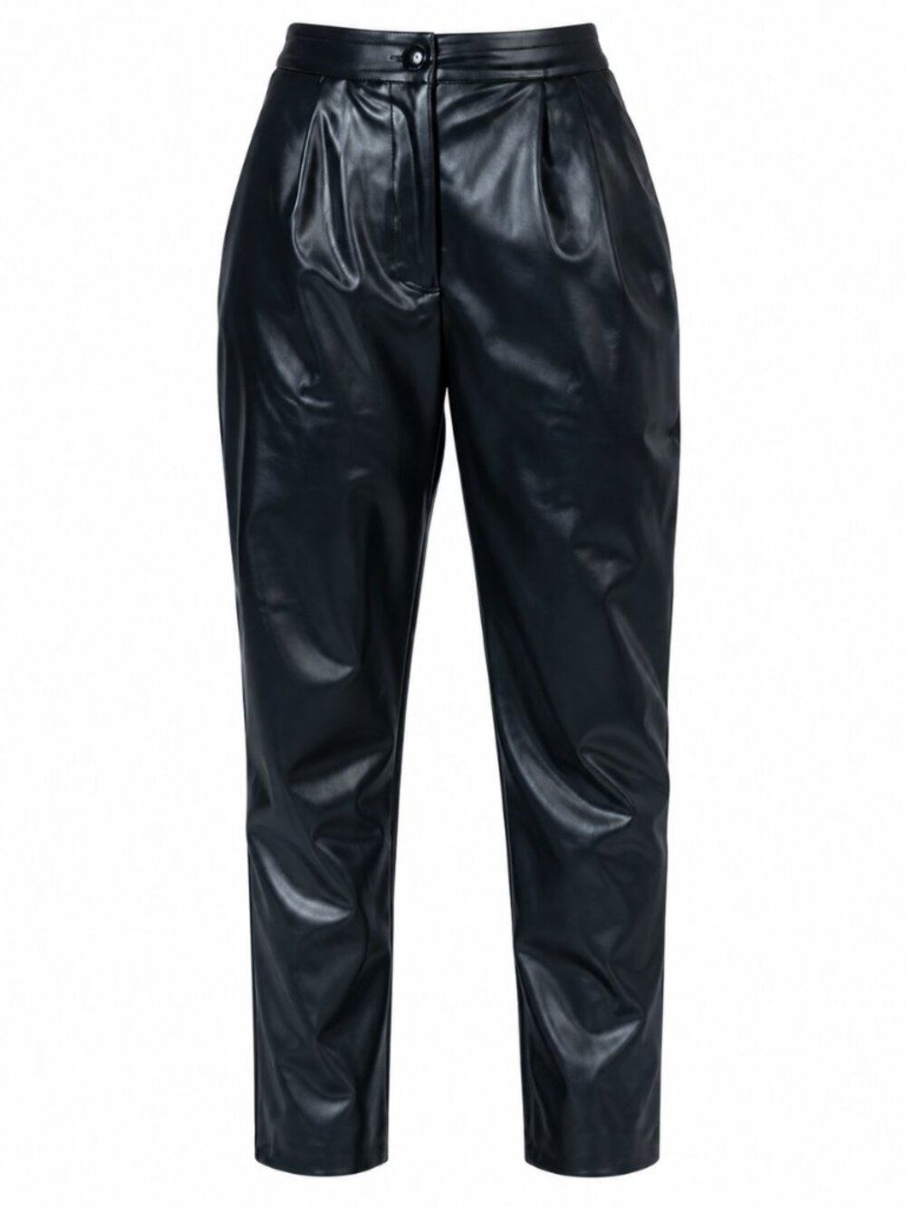 Princess Polly Love Club Black Vegan Leather Pants Size 6